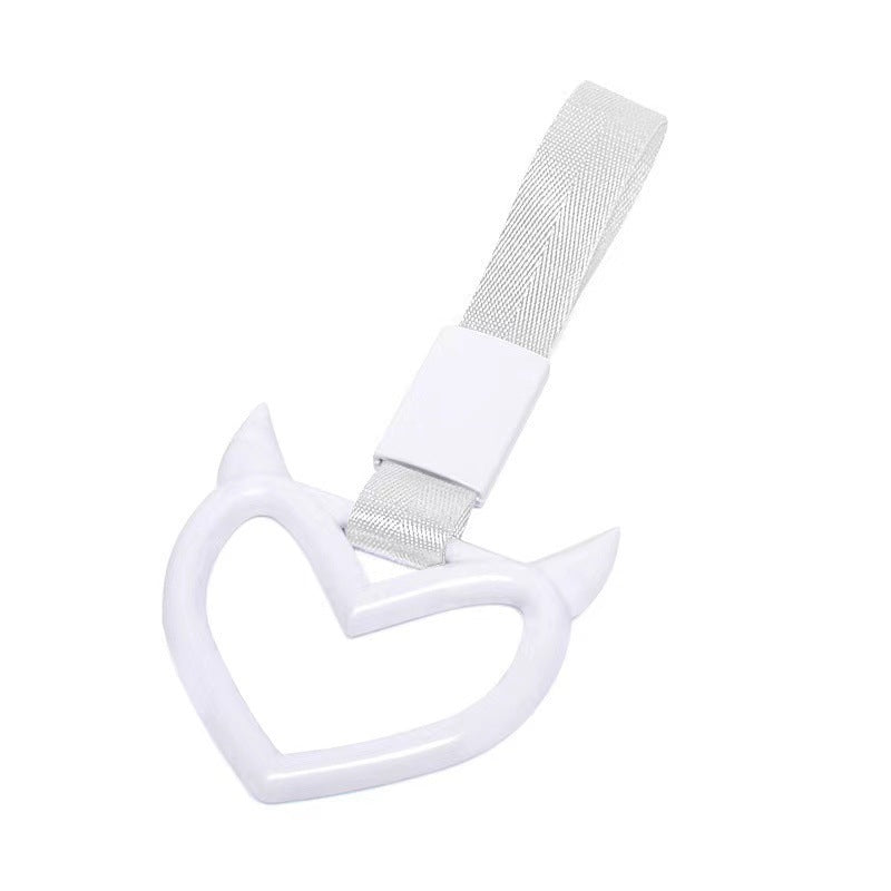 Nylon JDM Love Devil Car Electrostatic Belt Decoration Warning Bracelet