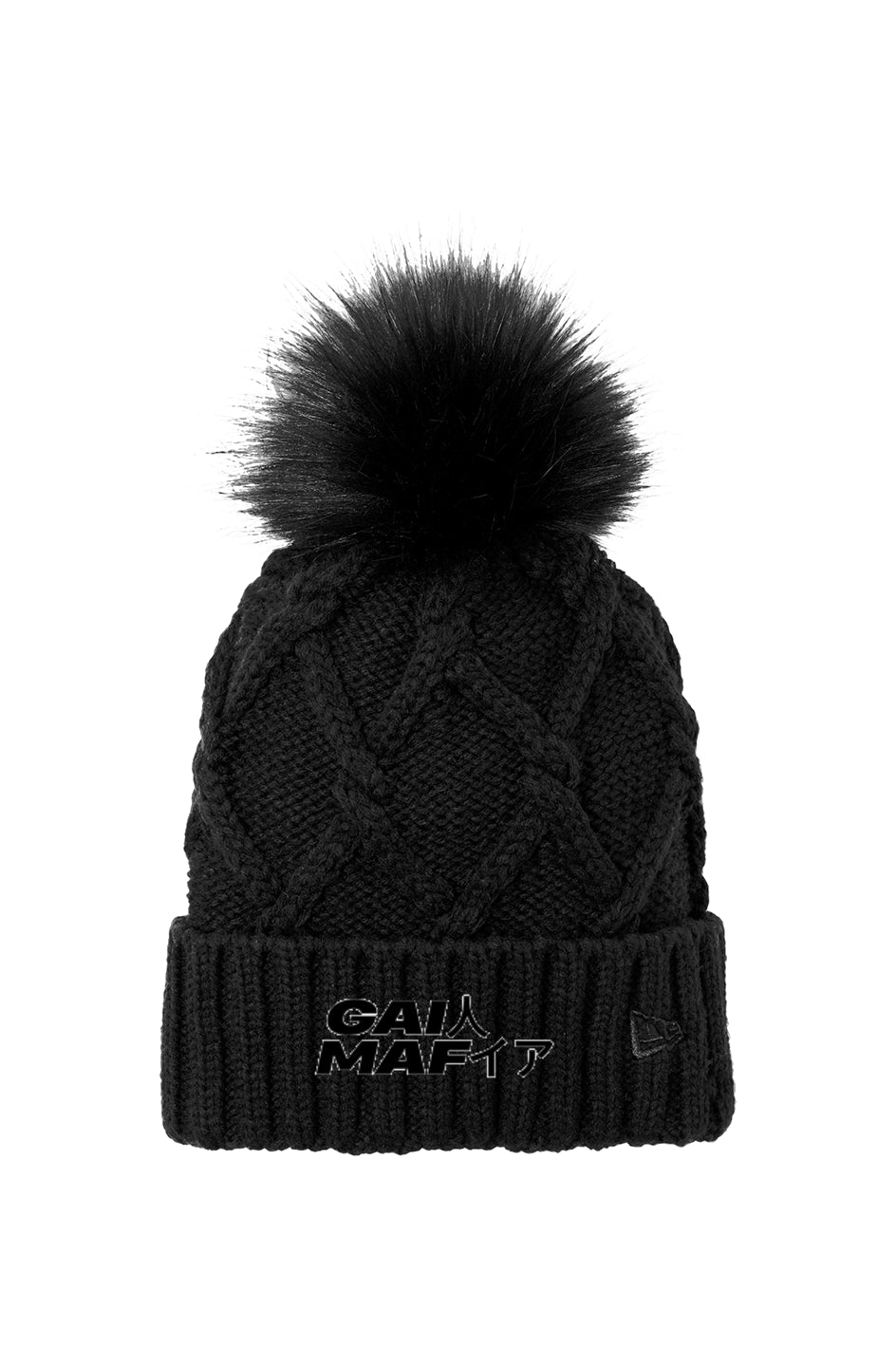 Gaijin Faux Fur Pom Beanie