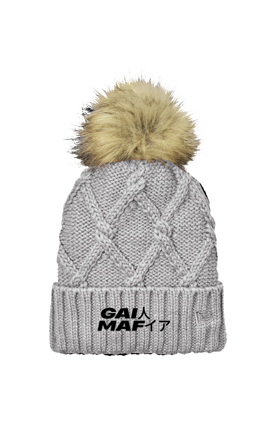 Gaijin Faux Fur Pom Beanie