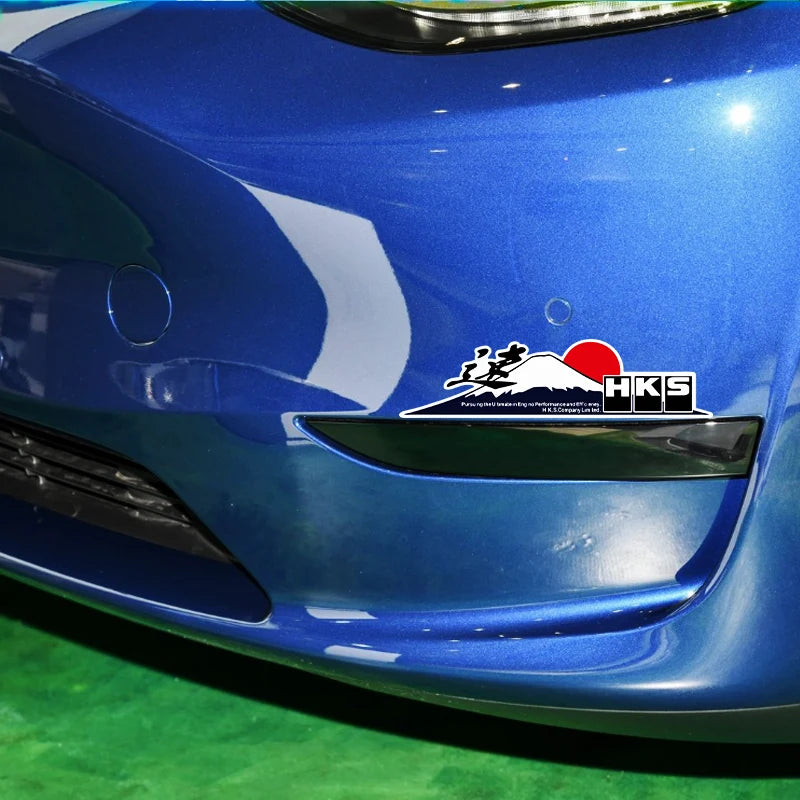 JDM Japan Fuji Mountain Reflective Car Stickers Decoration Motorcycle Scooter Auto Body Window Windshield Bumper Decals