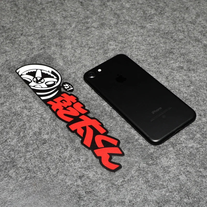 1PC JDM Style Motorcycle Sticker Decoration Vinyl Decal for Motorbike Fuel Tank Front Fairing Side Panel Car Window Body