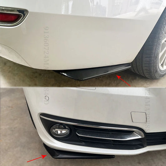 Sport Wide Body Kit Tuning Accessories Decoration Extension Styling Trim For Universal Front Rear Bumper Strip Lip Car Styling