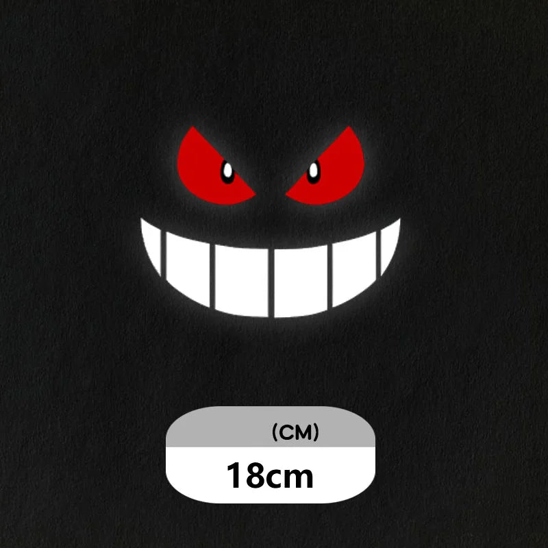 Pokemon Anime Car Sticker Gengar Anime Sticker Waterproof Sunscreen Laptop Sticker Trunk Sticker Wall Decals