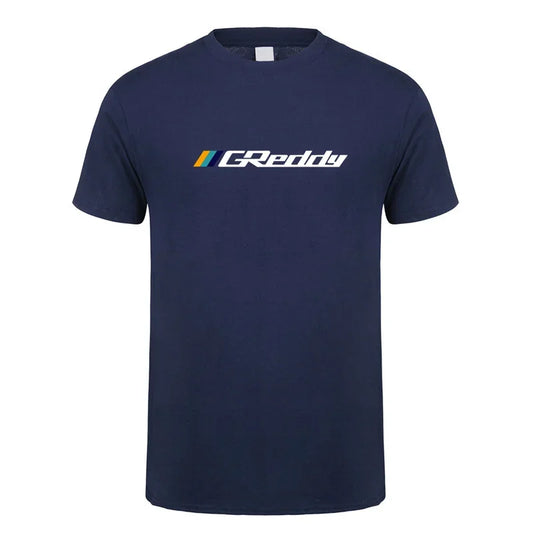 GReddy Turbo Systems T Shirts Cotton Men Summer GReddy T-shirt Funny Tee Man T Shirt