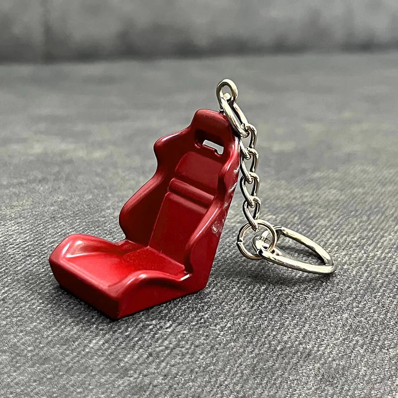 Car Part Metal Keychain – Brake Disc, Shift Knob & More