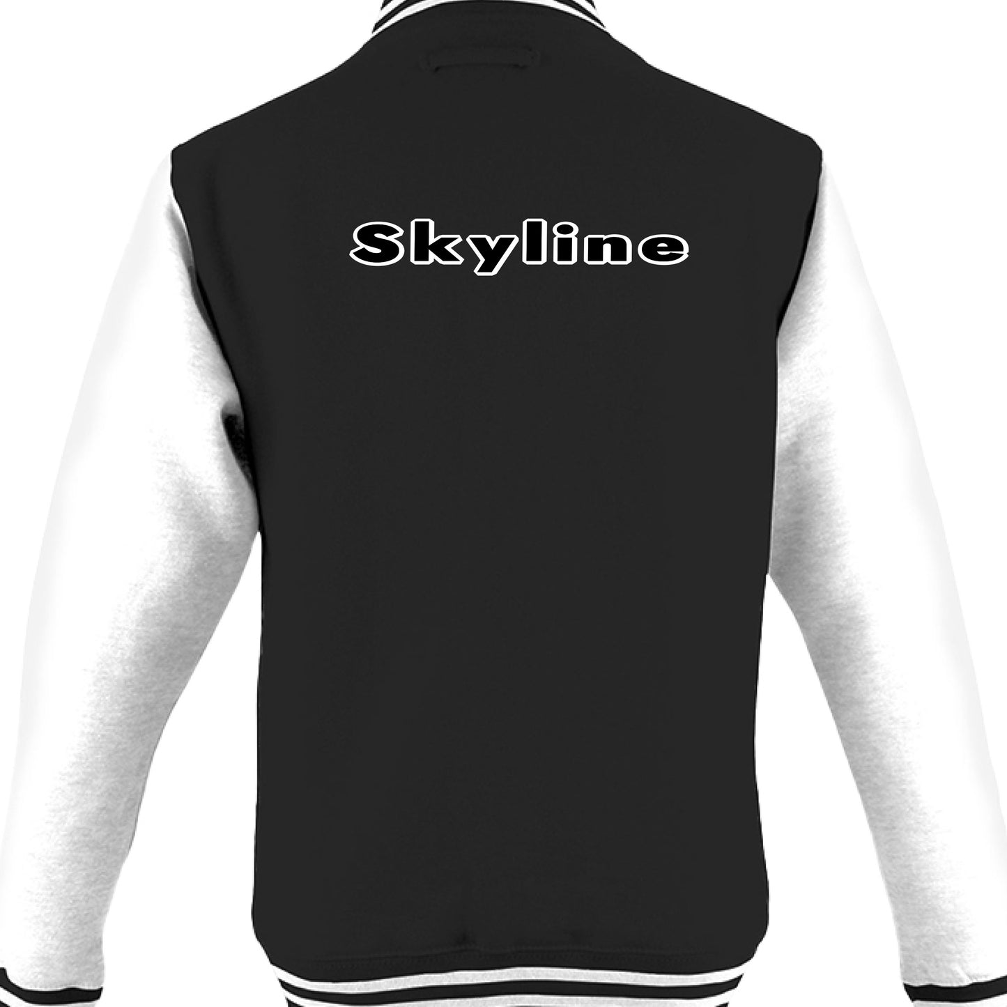 JET BLACK/ WHITE - BACK