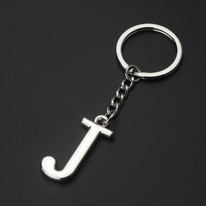 English Alphabet Keychain Keychain Personal Name Letter Pendant