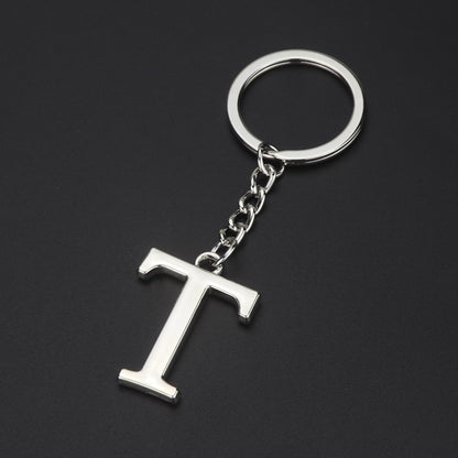 English Alphabet Keychain Keychain Personal Name Letter Pendant