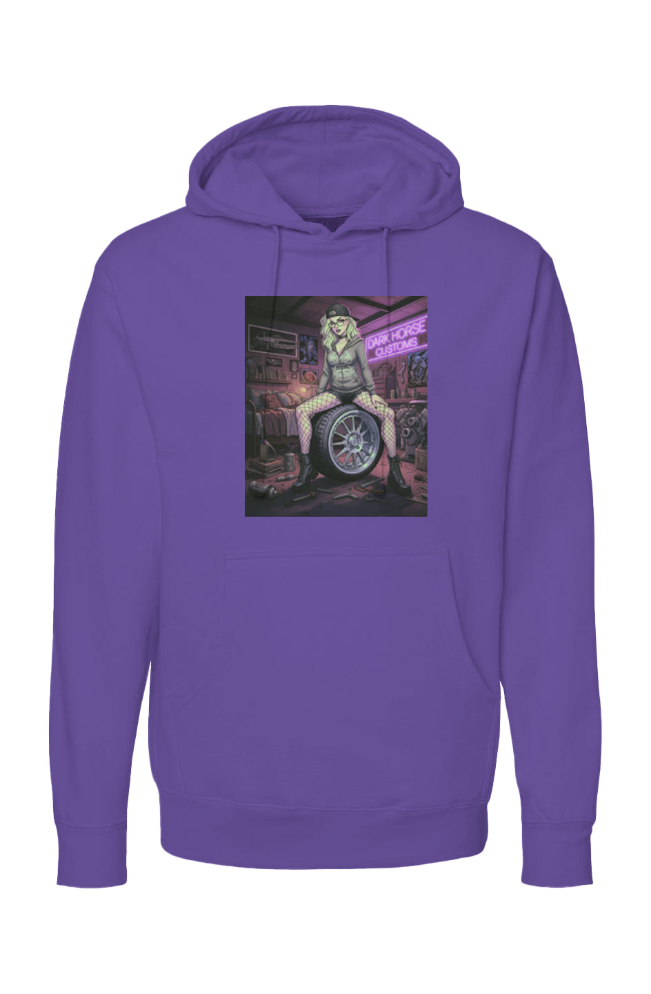 Dark horse custom pullover hoodie