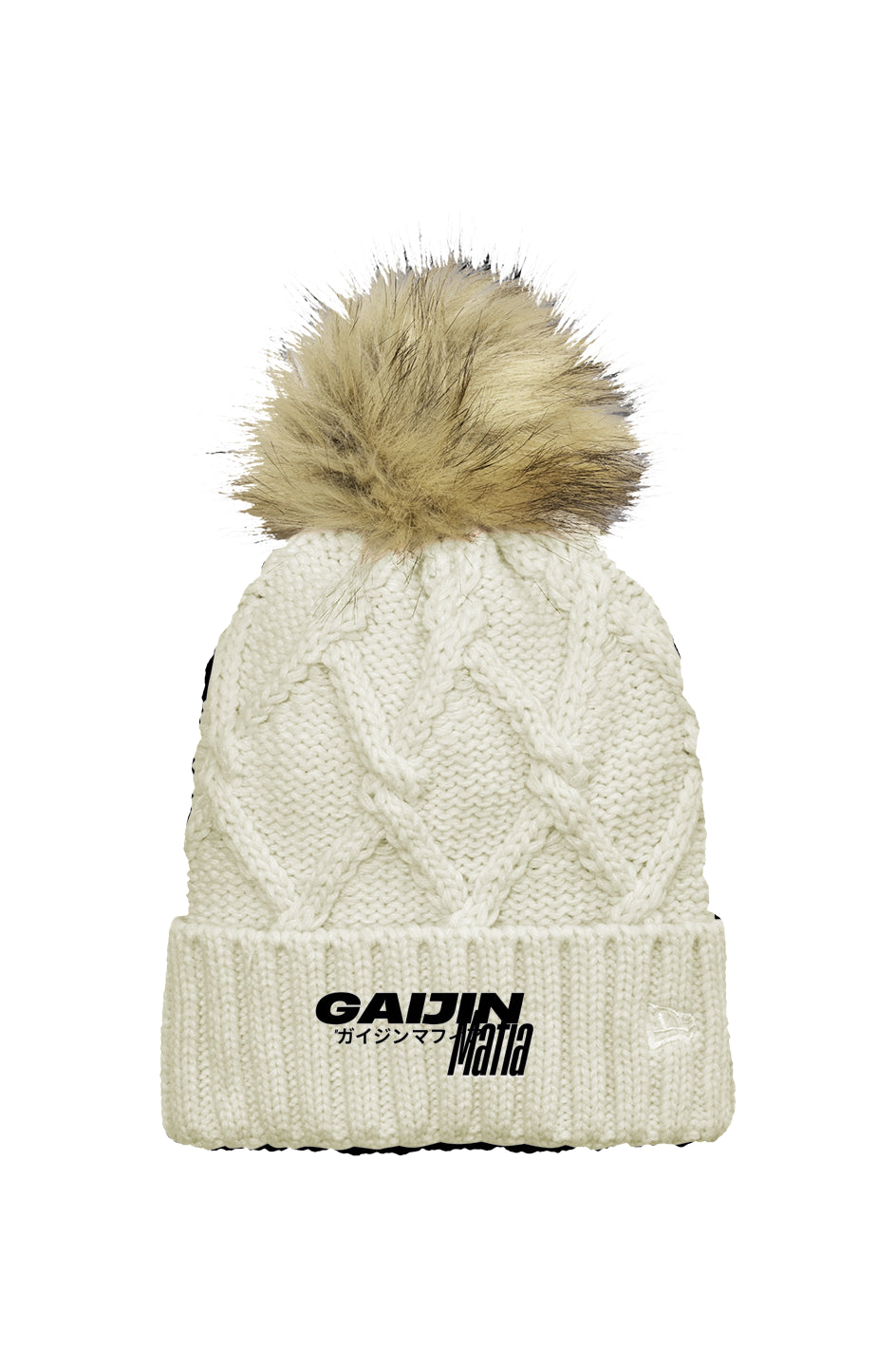 Gaijin crew Fur Pom Beanie
