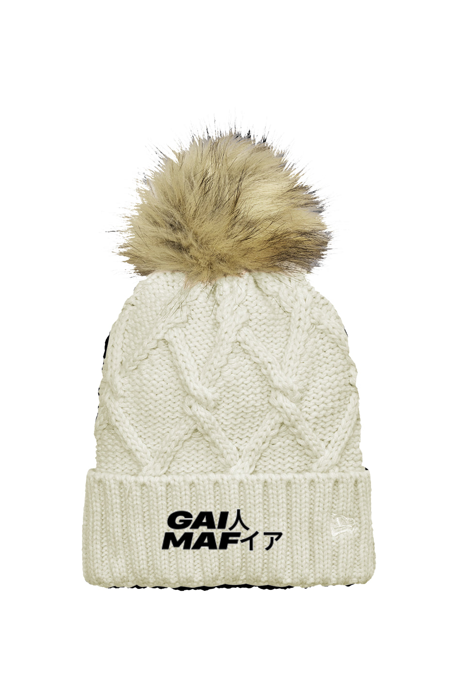 Gaijin Faux Fur Pom Beanie