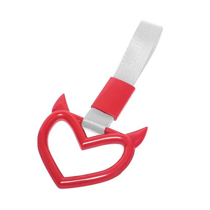 Nylon JDM Love Devil Car Electrostatic Belt Decoration Warning Bracelet