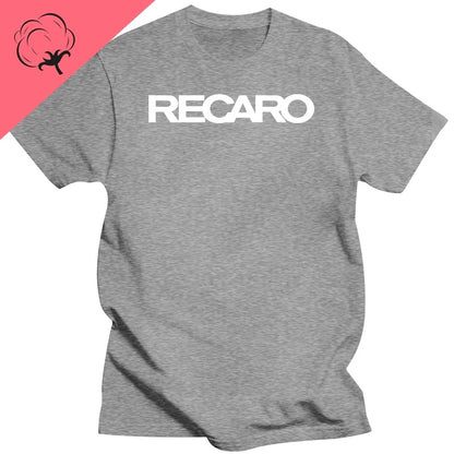 Recaro Aircraft- Men's and women's printed T-shirts with logo fashion short sleeves for casual clothing
