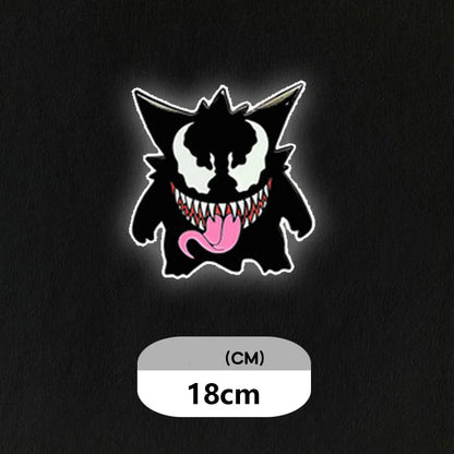 Pokemon Anime Car Sticker Gengar Anime Sticker Waterproof Sunscreen Laptop Sticker Trunk Sticker Wall Decals