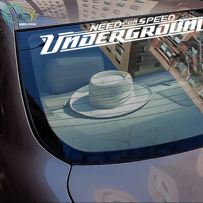 Need for Speed Jdm Fun Scratch Car Sticker Creative Front and Rear Windshield Decal Auto Body Door Styling Cool Car Accessories