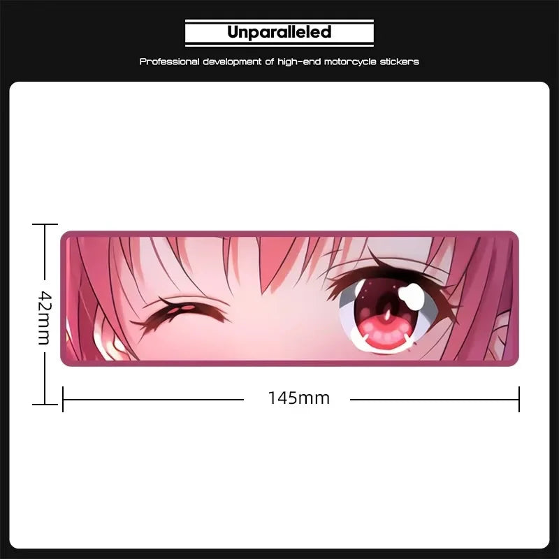 Hot Sales Motorcycle Waterproof Car StickersACG Beautiful Girl Stickers Chassis Decoration Anime Cartoon Hatsune Miku