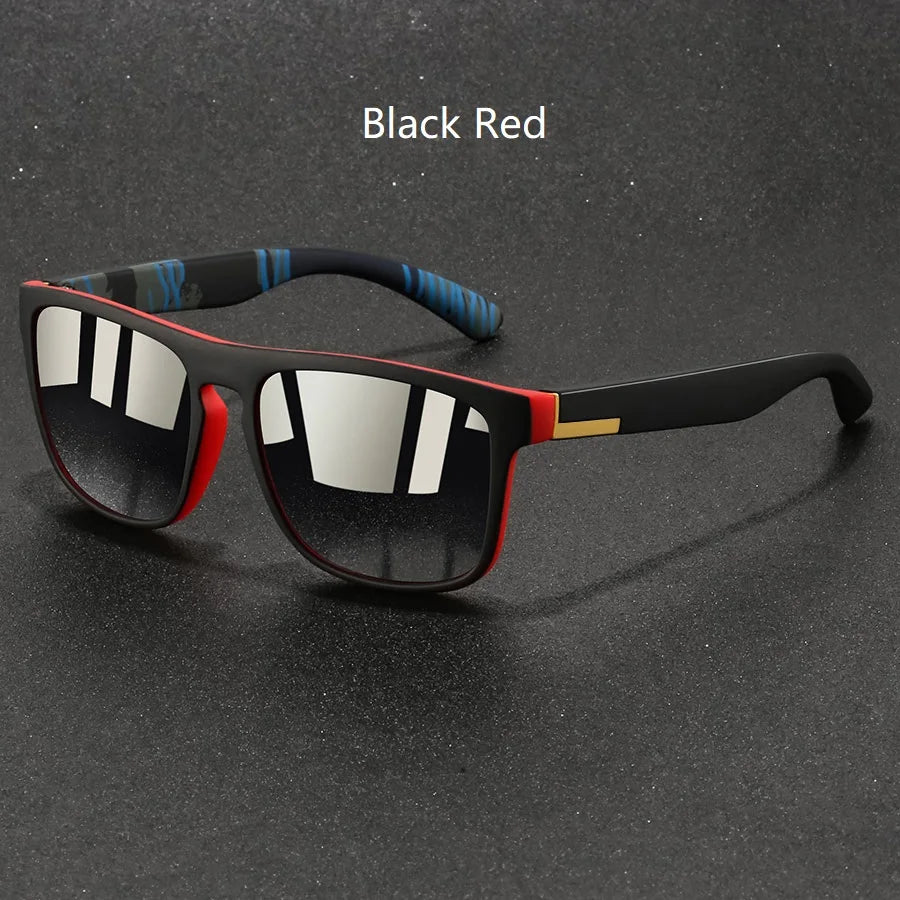 Fashion Vintage Square Sunglasses Men Women Fishing Driving Man Luxury Brand Designer Sun Glasses  Retro Eyewear UV400