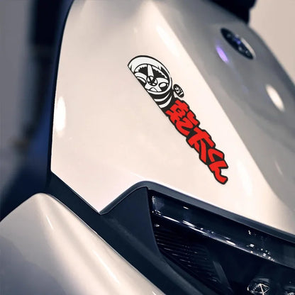 1PC JDM Style Motorcycle Sticker Decoration Vinyl Decal for Motorbike Fuel Tank Front Fairing Side Panel Car Window Body