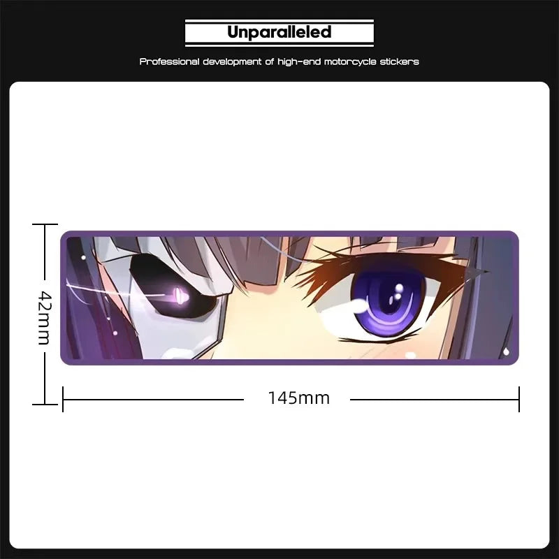 Hot Sales Motorcycle Waterproof Car StickersACG Beautiful Girl Stickers Chassis Decoration Anime Cartoon Hatsune Miku