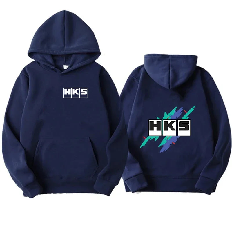 Japan JDM Modified Car HKS ENDLESS Hoodie Women Men Printed Hoodie Loose Casual Hoody Sweatshirt Unisex Long Sleeve Pullover