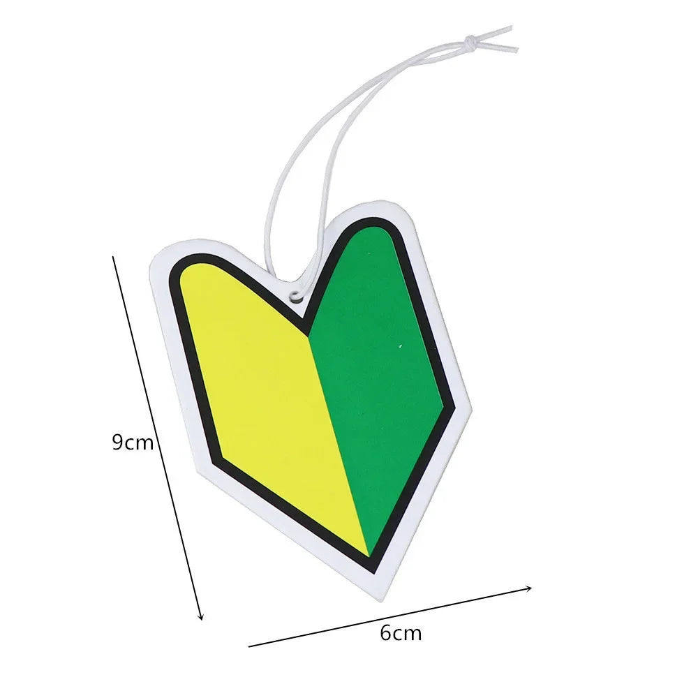 JDM Car Air Freshener Hanging Rearview Mirror Perfume Flavoring Turbo Brake Disc Shock Absorber Solid Paper Diffuser Accessories