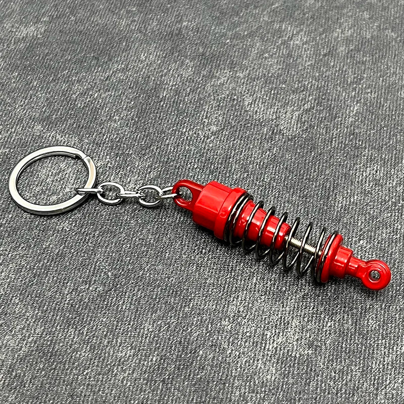 Luxury Metal Keychain Creative DIY Keyring Holder Car Key Chain Brake Disc Pendant For Men women Jewelry Gift Car Motorcycle Int