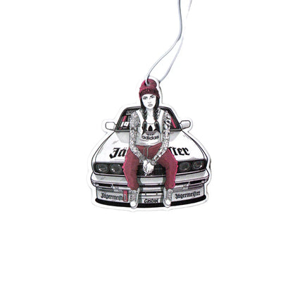 JDM Car Girls Air Freshener Auto Rearview Mirror Hanging Pendant Perfume Flavoring Diffuser Car Accessories Interior Decoration