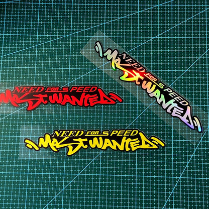 2PCS NEED FOR SPEED Waterproof Motorcycle Stickers for Motorbike Fuel Tank Scooter Body Car Window Decor Sunscreen Vinyl Decals