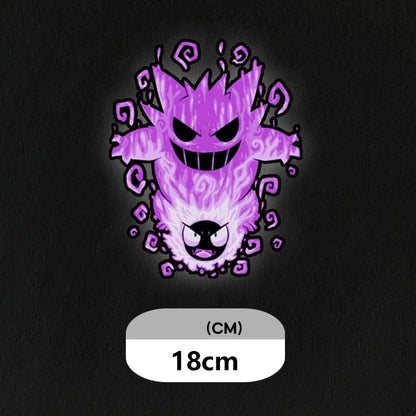 Pokemon Anime Car Sticker Gengar Anime Sticker Waterproof Sunscreen Laptop Sticker Trunk Sticker Wall Decals