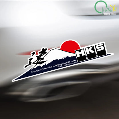 JDM Japan Fuji Mountain Reflective Car Stickers Decoration Motorcycle Scooter Auto Body Window Windshield Bumper Decals