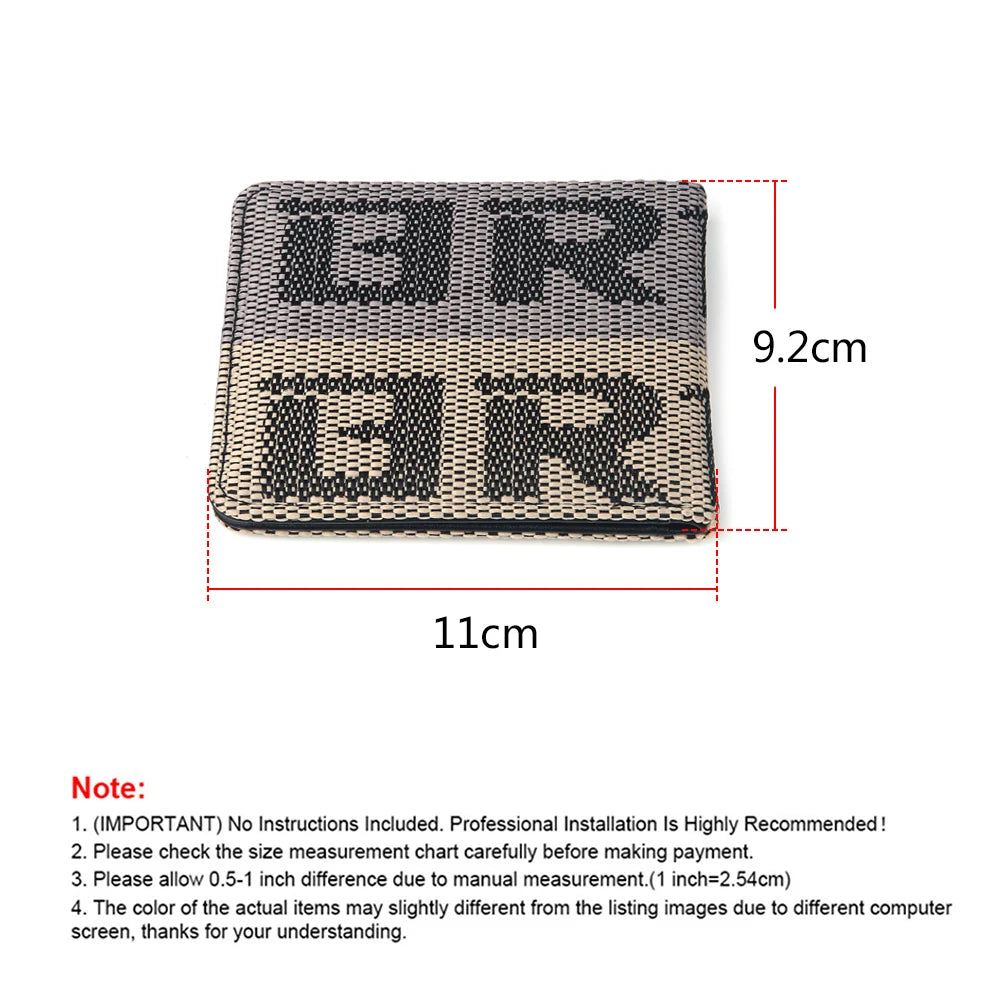 JDM Style Bride Wallet Racing Fabric Canvas Wallet Key Case Racing Auto Wallet Decoration Accessories
