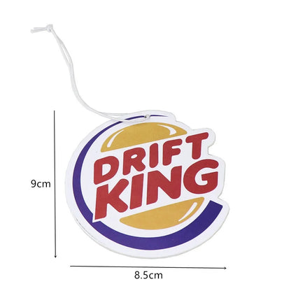 JDM Car Air Freshener Hanging Rearview Mirror Perfume Flavoring Turbo Brake Disc Shock Absorber Solid Paper Diffuser Accessories