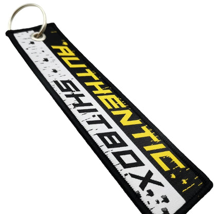 JDM Initial D Embroidery Keyring Car Keychain Key Tag Lanyard Refit Gift Red Sun Racing Team Motorcycle Key Chain Accessories