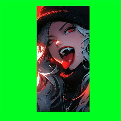 2-Pack Anime Wind Vinyl Car Stickers - Durable, Waterproof and Scratch Resistant PVC Stickers for B-pillars and more