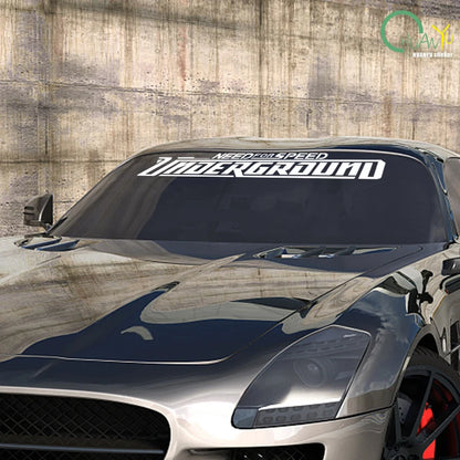 Need for Speed Jdm Fun Scratch Car Sticker Creative Front and Rear Windshield Decal Auto Body Door Styling Cool Car Accessories