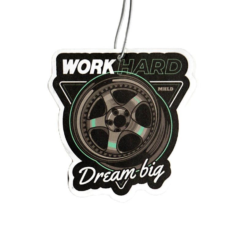 Newest JDM Car Air Freshener Hanging Car Rear View Solid Paper Turbo Brake Disc Shock Absorber Car Diffuser Interior Accessories