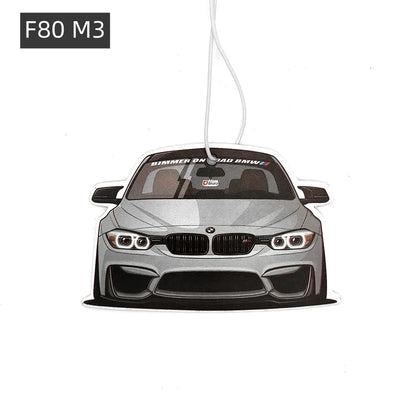 JDM Car Air Freshener Hanging Rearview Mirror Perfume Flavoring Turbo Brake Disc Shock Absorber Solid Paper Diffuser Accessories