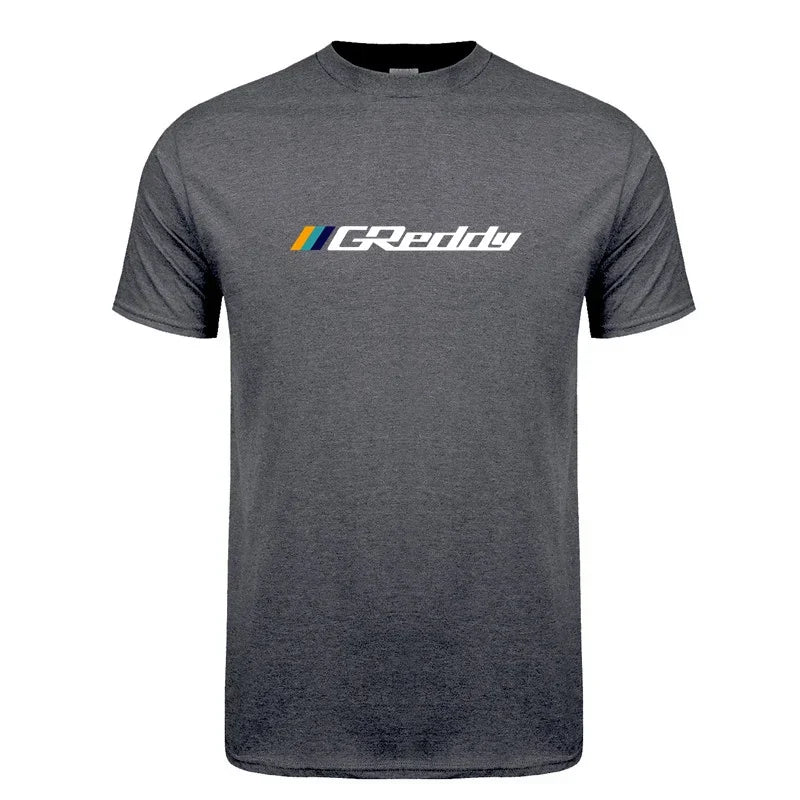 GReddy Turbo Systems T Shirts Cotton Men Summer GReddy T-shirt Funny Tee Man T Shirt