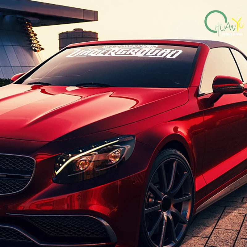 Need for Speed Jdm Fun Scratch Car Sticker Creative Front and Rear Windshield Decal Auto Body Door Styling Cool Car Accessories