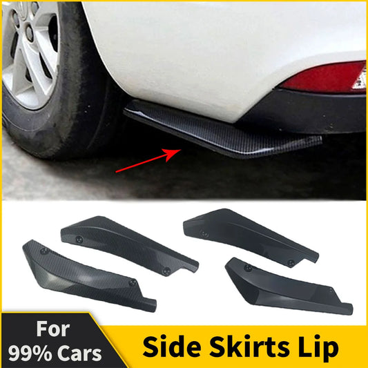Sport Wide Body Kit Tuning Accessories Decoration Extension Styling Trim For Universal Front Rear Bumper Strip Lip Car Styling