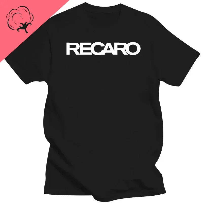 Recaro Aircraft- Men's and women's printed T-shirts with logo fashion short sleeves for casual clothing