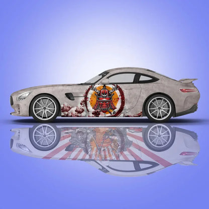 Japanese Samurai Car Stickers Vehicle Painting Taoist Vinyl Packaging Universal Size Anime Car Decoration Modified Stickers