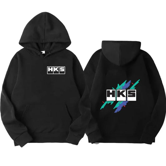 Japan JDM Modified Car HKS ENDLESS Hoodie Women Men Printed Hoodie Loose Casual Hoody Sweatshirt Unisex Long Sleeve Pullover