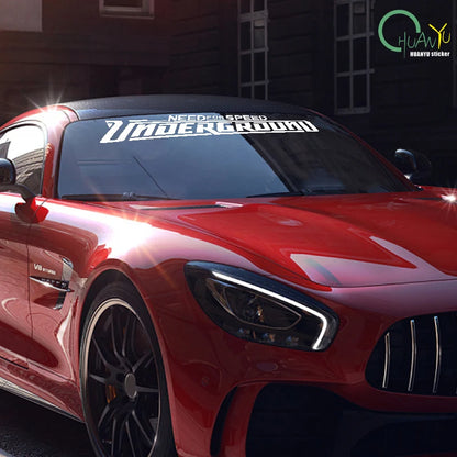 Need for Speed Jdm Fun Scratch Car Sticker Creative Front and Rear Windshield Decal Auto Body Door Styling Cool Car Accessories