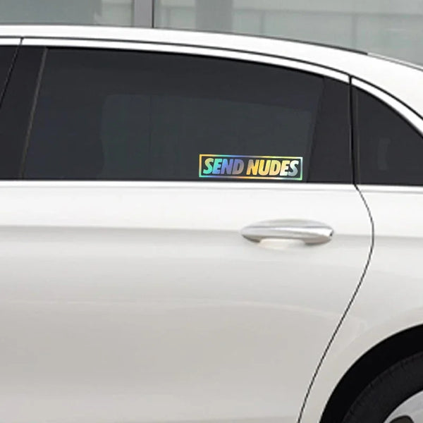 Car Interior Stickers Various Colors Car Stickers Vinyl Decal Send Nudes Waterproof Motorcycle Decorative Accessories Creative