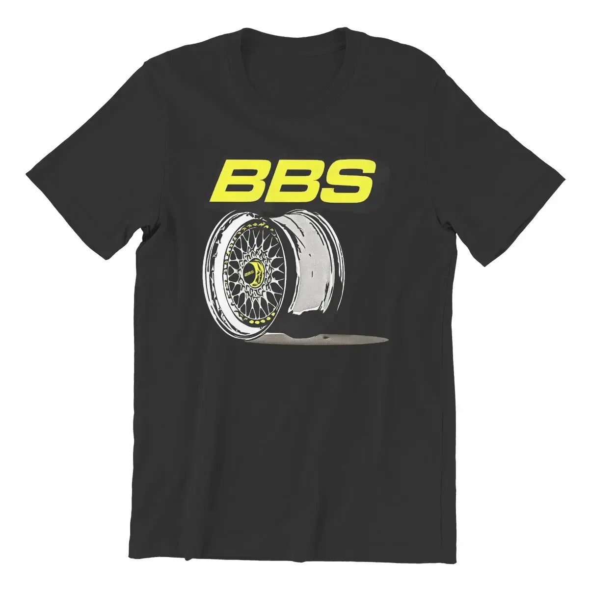 Bbs Racing T Shirts Men's Cotton Awesome T-Shirts Round Neck Tees Short Sleeve Clothes Gift Idea Summer Tees Tops T Shirt Men