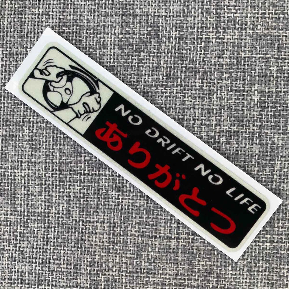 JDM Reflective Motorcycle Car Styling Stickers Decals Vinyl Decoration Auto Rear Windshield Car Body For Audi Ford Subaru