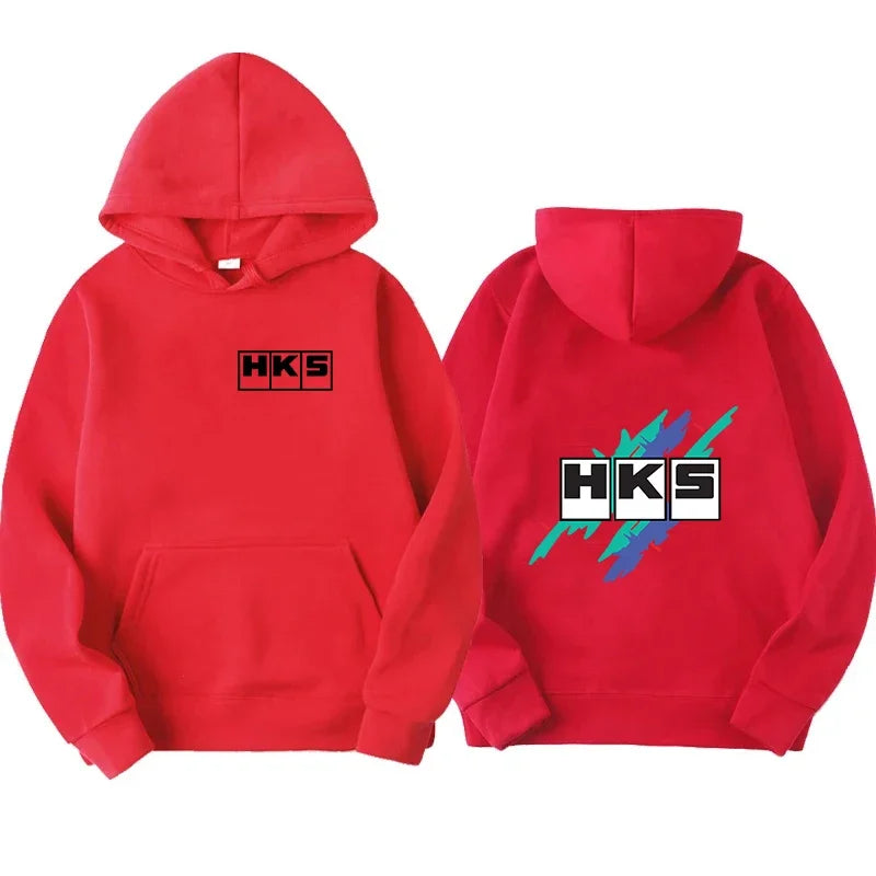 Japan JDM Modified Car HKS ENDLESS Hoodie Women Men Printed Hoodie Loose Casual Hoody Sweatshirt Unisex Long Sleeve Pullover