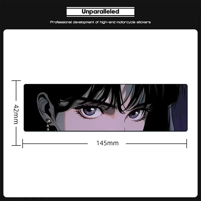 Hot Sales Motorcycle Waterproof Car StickersACG Beautiful Girl Stickers Chassis Decoration Anime Cartoon Hatsune Miku