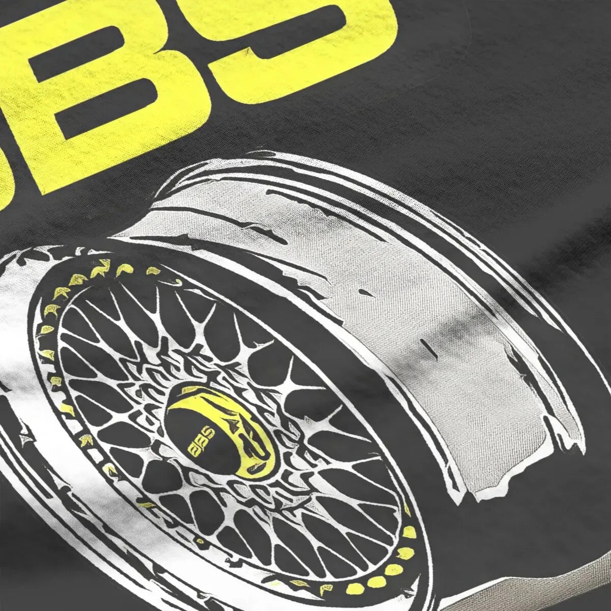 Bbs Racing T Shirts Men's Cotton Awesome T-Shirts Round Neck Tees Short Sleeve Clothes Gift Idea Summer Tees Tops T Shirt Men